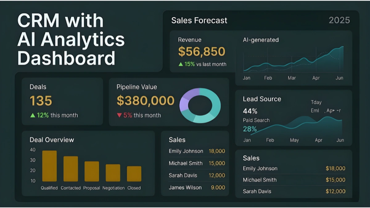 CRM with AI Analytics